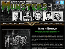 Tablet Screenshot of munsters.com